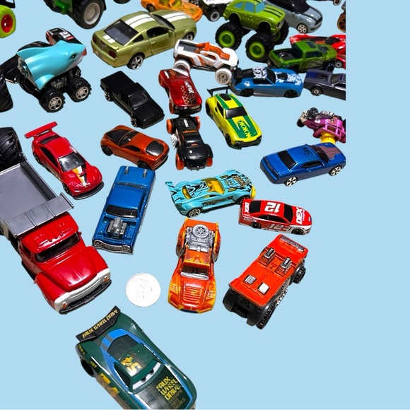 41 Assorted Colorful Toy Cars Set - Picture 4 of 5